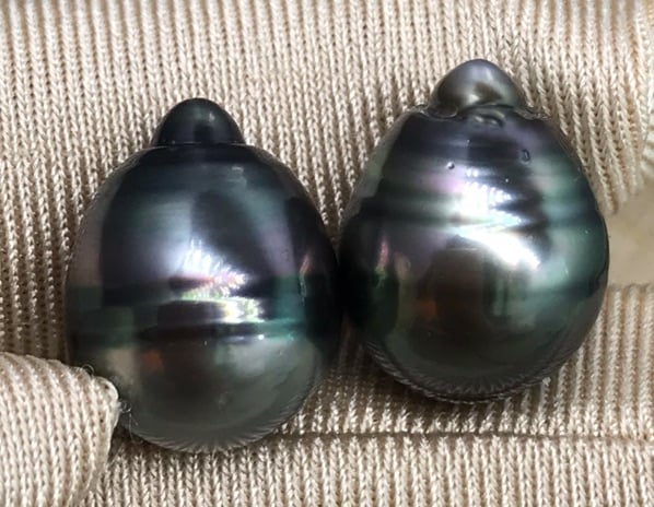 Tahitian Baroque Pearl One Pair